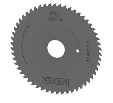 Відрізна фреза для трубарізів LS8080 90413443 фото